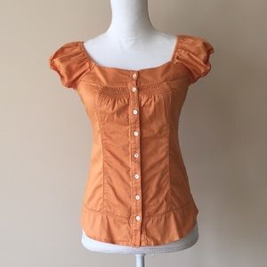 Banana Republic Coral Blouse